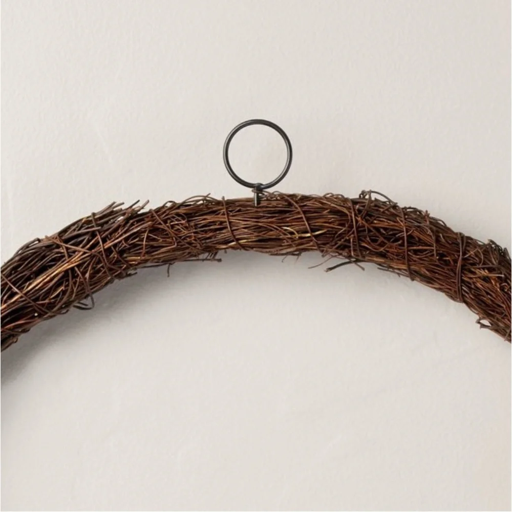 26” Faux Cedar Hoop Christmas Wreath with Bell Ornaments-Hearth & Hand Magnolia